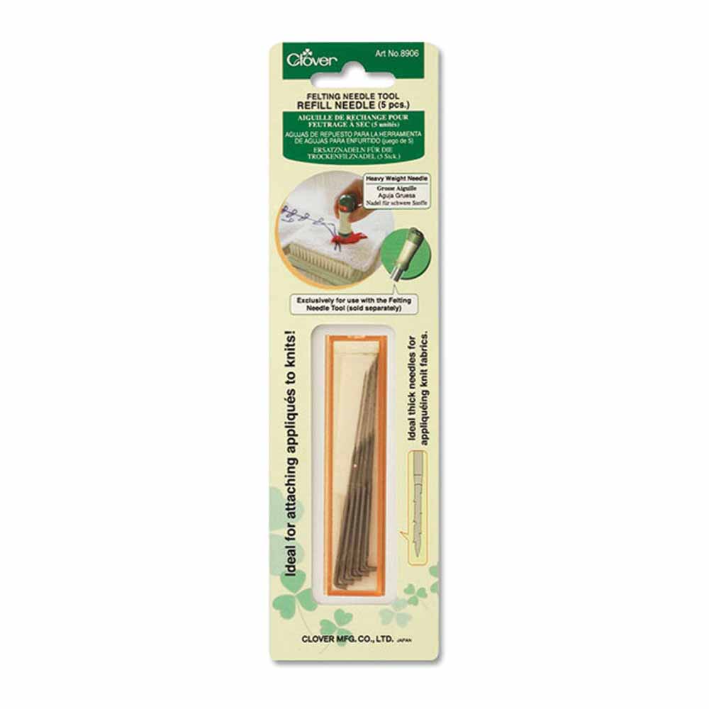 Felting Needle Refill - Heavy - 5 pcs - The Yarn Geek