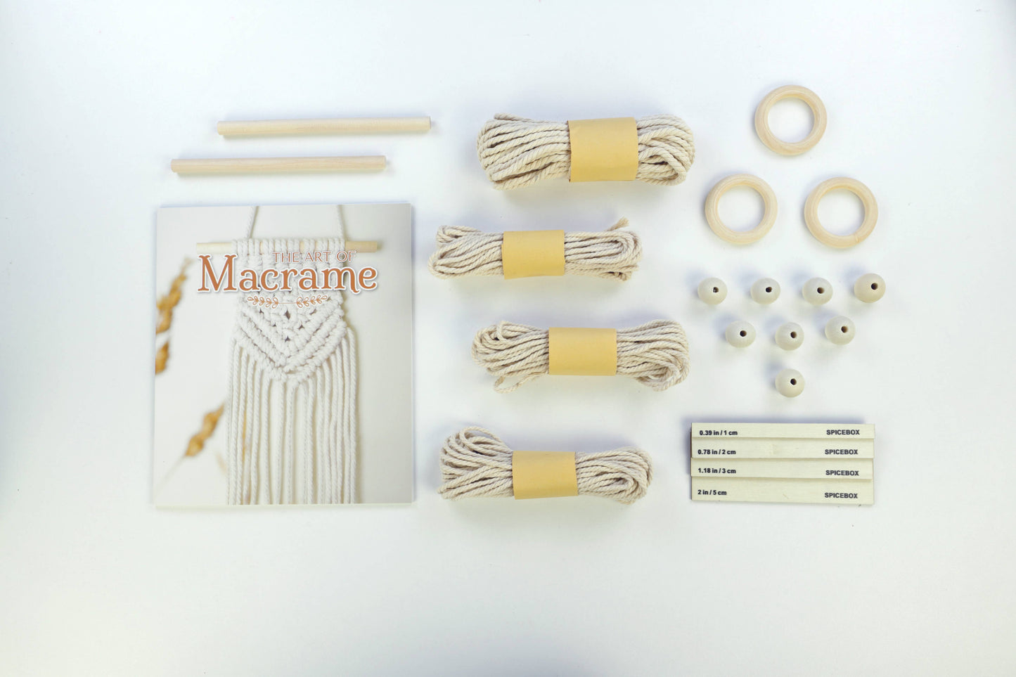 The Art Of Macrame Guidebook & Starter Kit