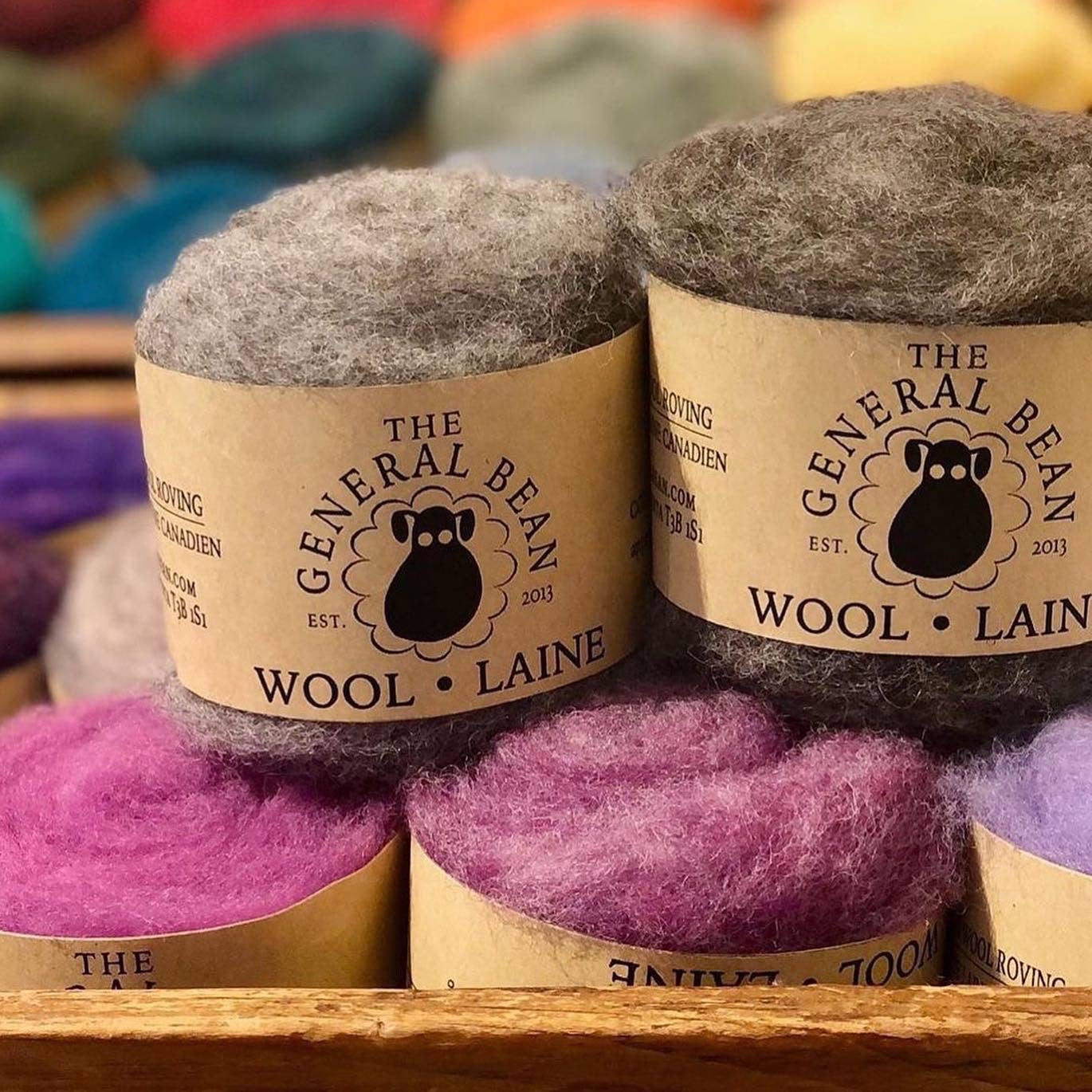 Needle Felting Wool - 25 grams Cream- Roving