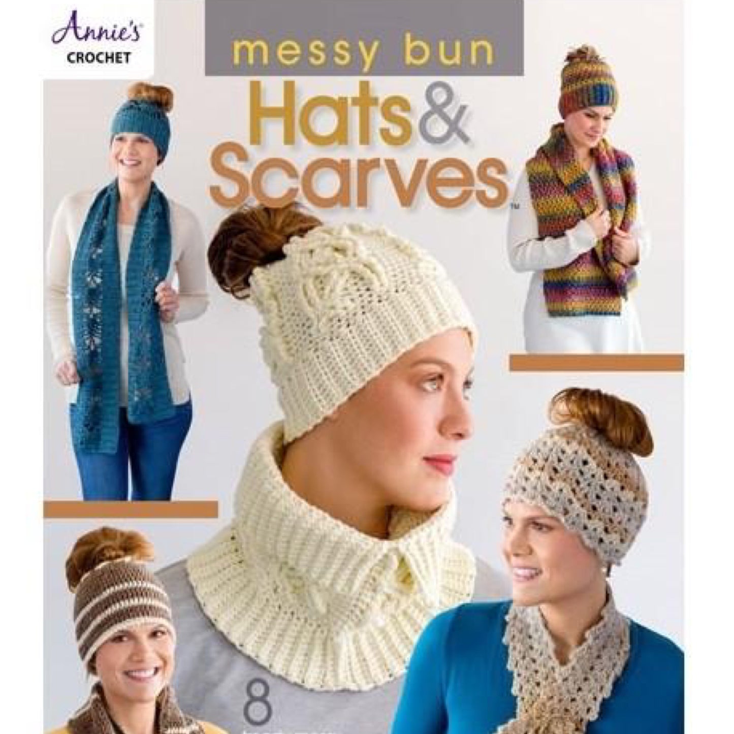 Messy Bun Hats & Scarves