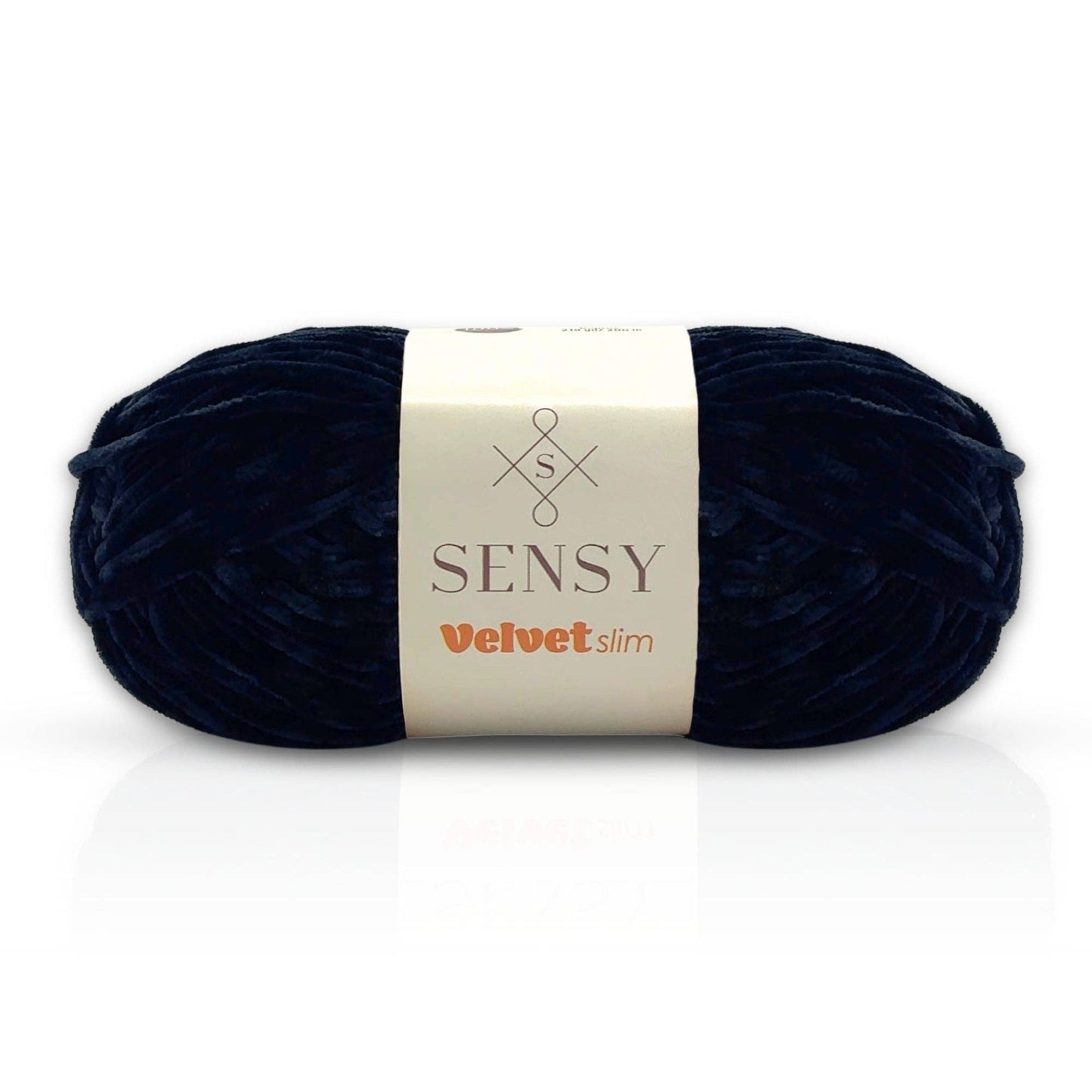 Sensy Velvet Slim Yarn, Amigurumi Yarn, 3.5 oz, 218 Yards, Gauge 3 Light: Orange