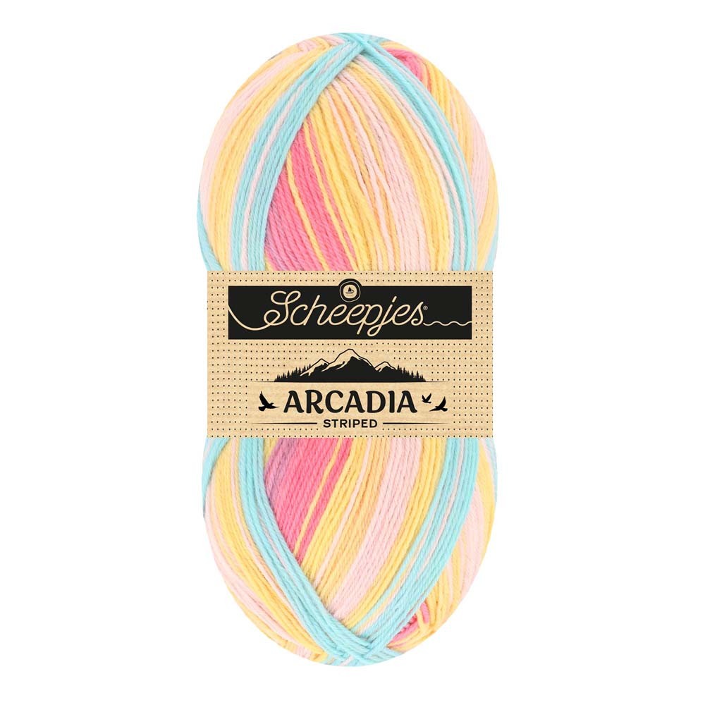 *Group Order* Scheepjes Arcadia Striped 100g