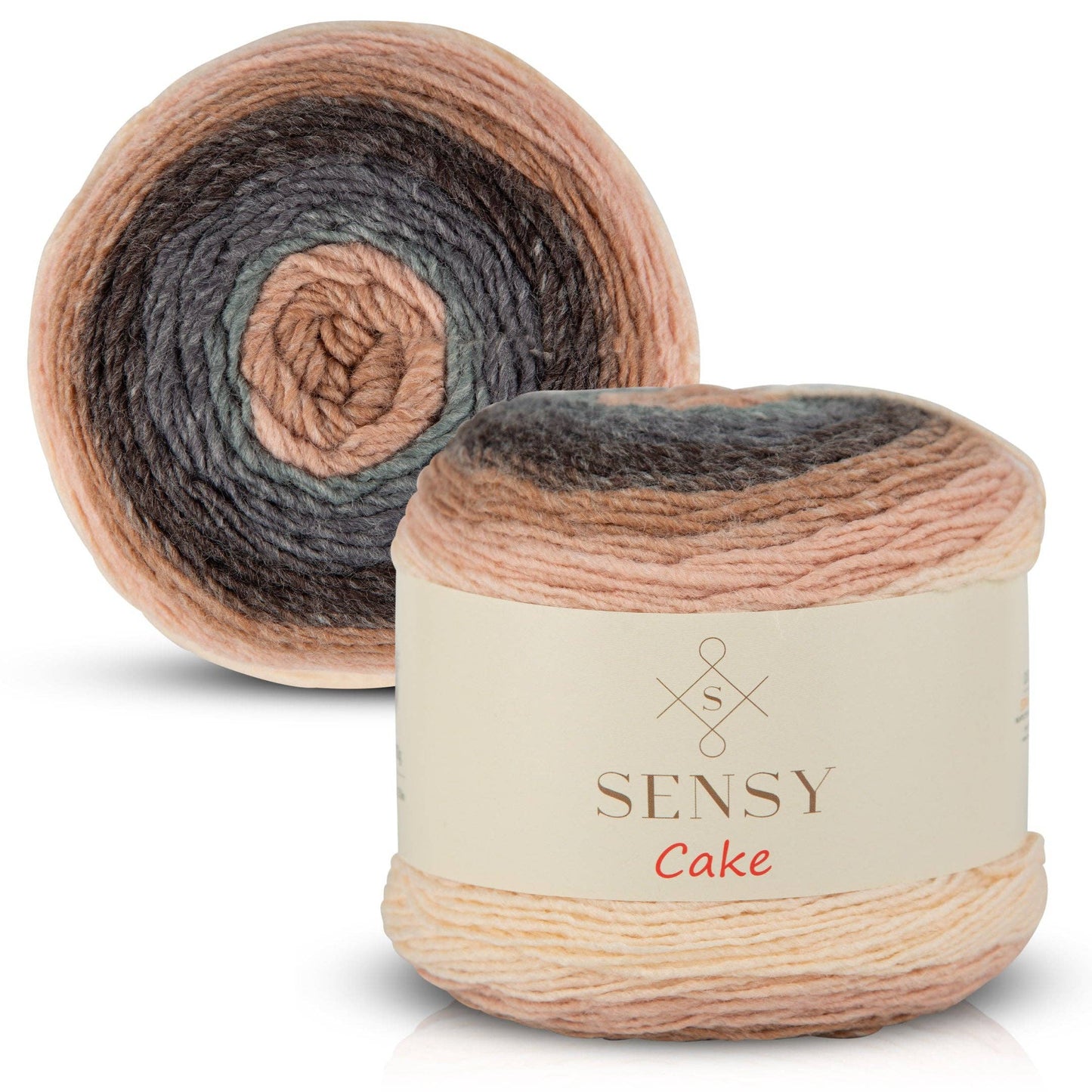 Sensy Cake Yarn, 5.3 oz, 525 Yards, Gauge 3 Light: 559 / 1 Skein