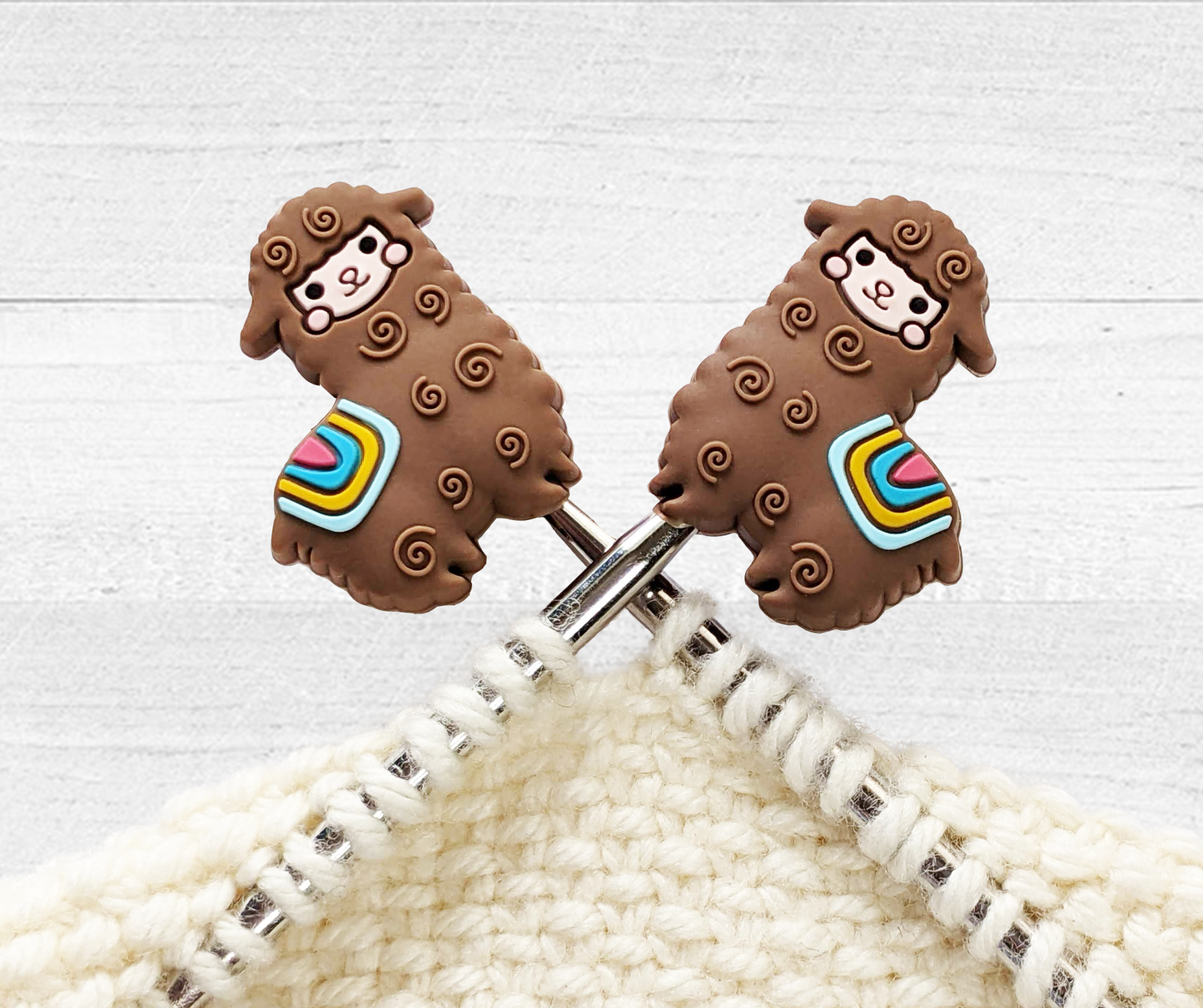 Llaughing Llamas Stitch Stoppers for Knitting