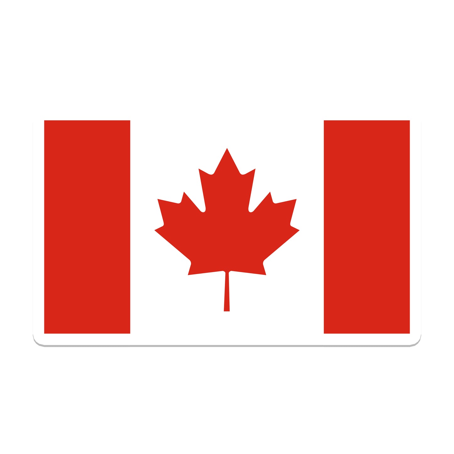 Canadian Flag | Canada | Waterproof Sticker | 3.5"