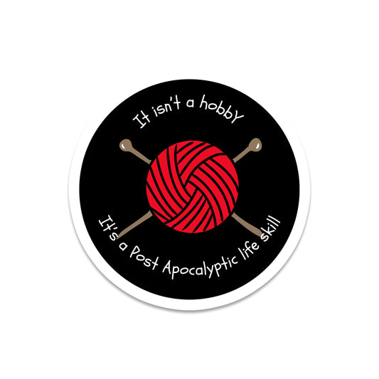 It Isn't a Hobby | Crafting | Waterproof Sticker | 2.5"