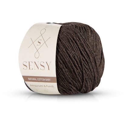 Sensy Premium 100% Soft Cotton Yarn for Amigurumi Knitting a