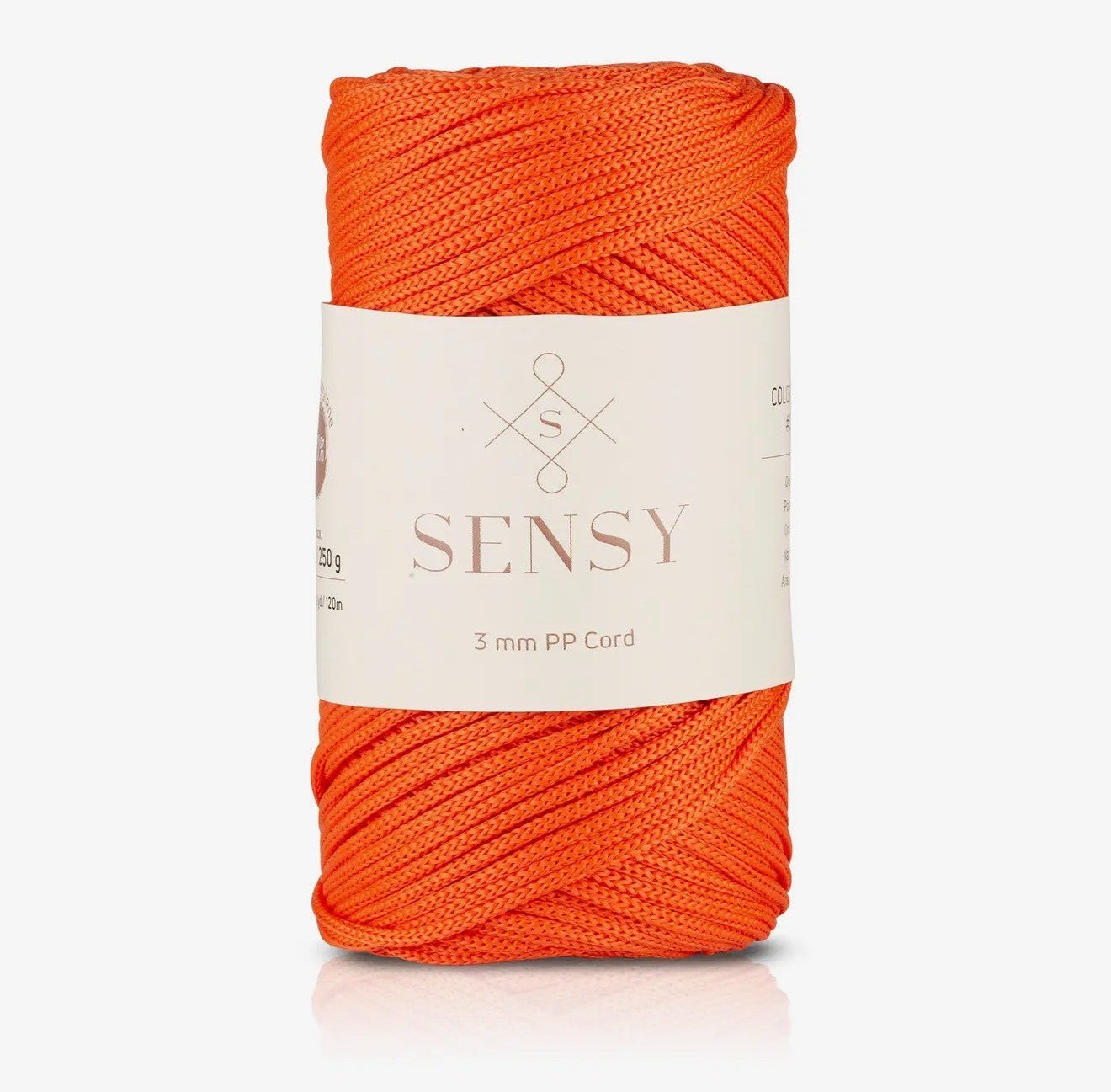 *Pre-Order* Sensy Premium 3mm - 131 Yards 100% Polyester Macrame Cord - The Yarn Geek
