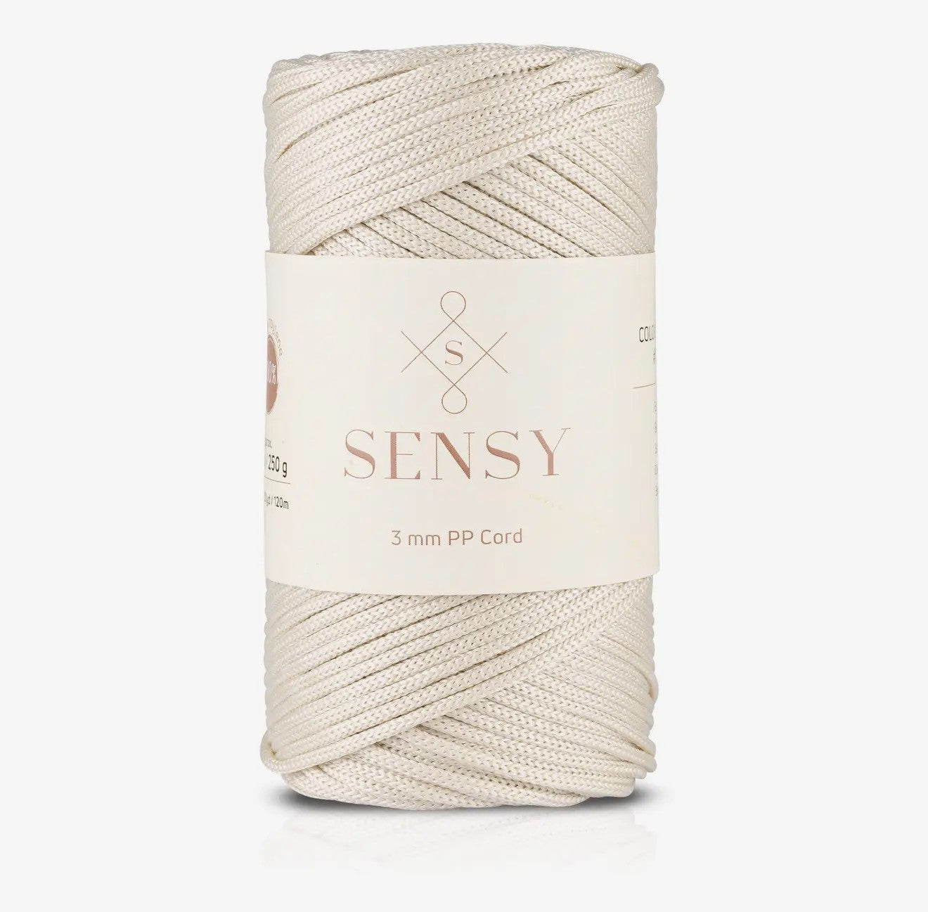 *Pre-Order* Sensy Premium 3mm - 131 Yards 100% Polyester Macrame Cord - The Yarn Geek