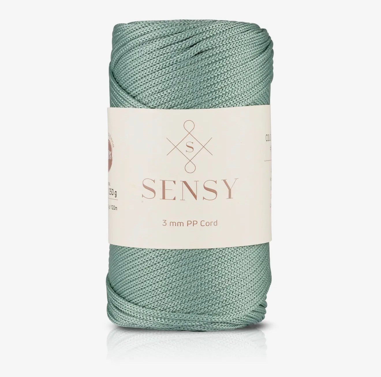 *Pre-Order* Sensy Premium 3mm - 131 Yards 100% Polyester Macrame Cord - The Yarn Geek