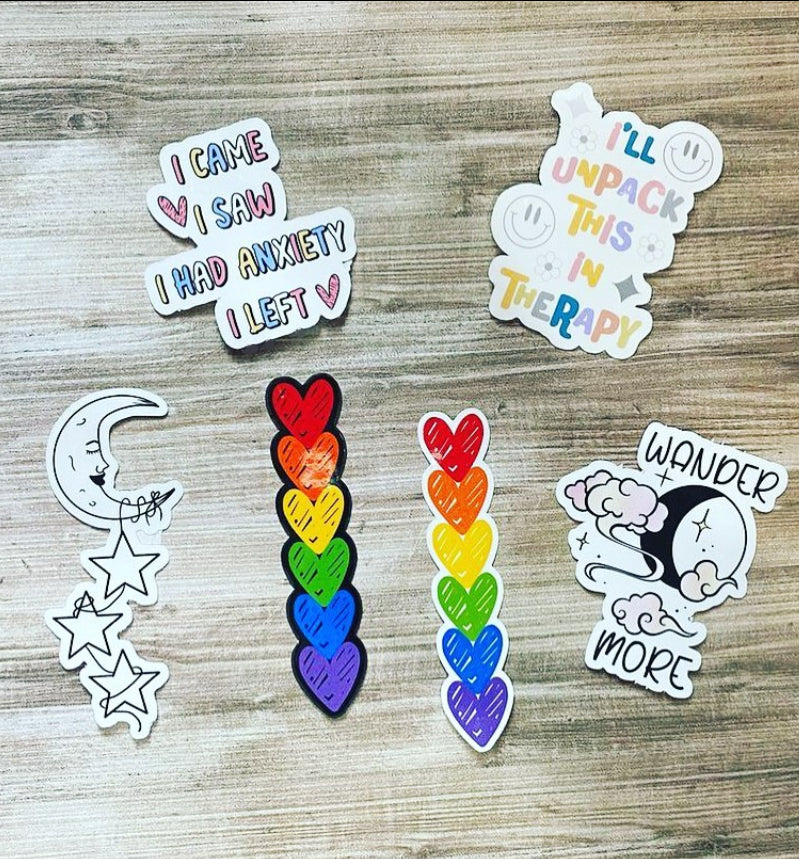 Therapy is Expensive | Crafting | Waterproof Sticker | 3"