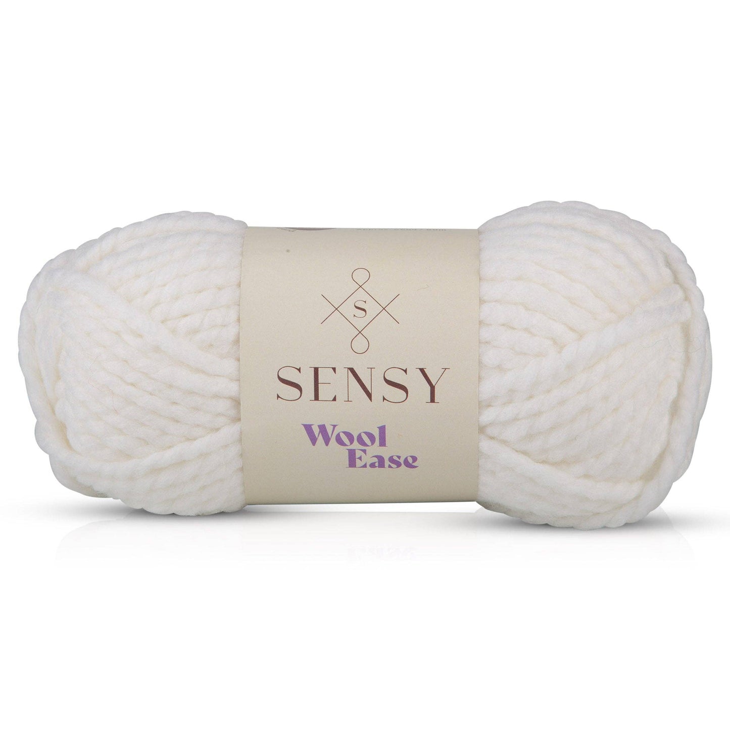 Sensy Wool Ease Yarn, 3.5 oz, 66 Yards, Gauge 6 Super Bulky