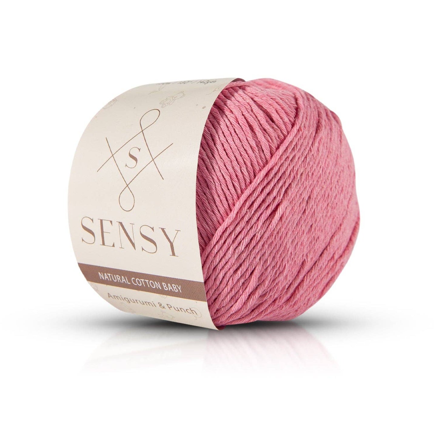 Sensy Premium 100% Soft Cotton Yarn for Amigurumi Knitting a