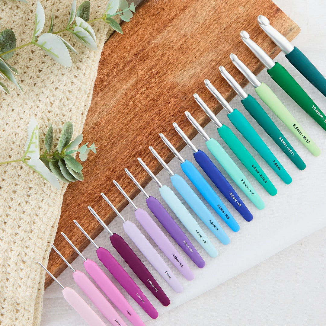 Knit Pro Waves 2.0 Single Ended Crochet Hooks - The Yarn Geek
