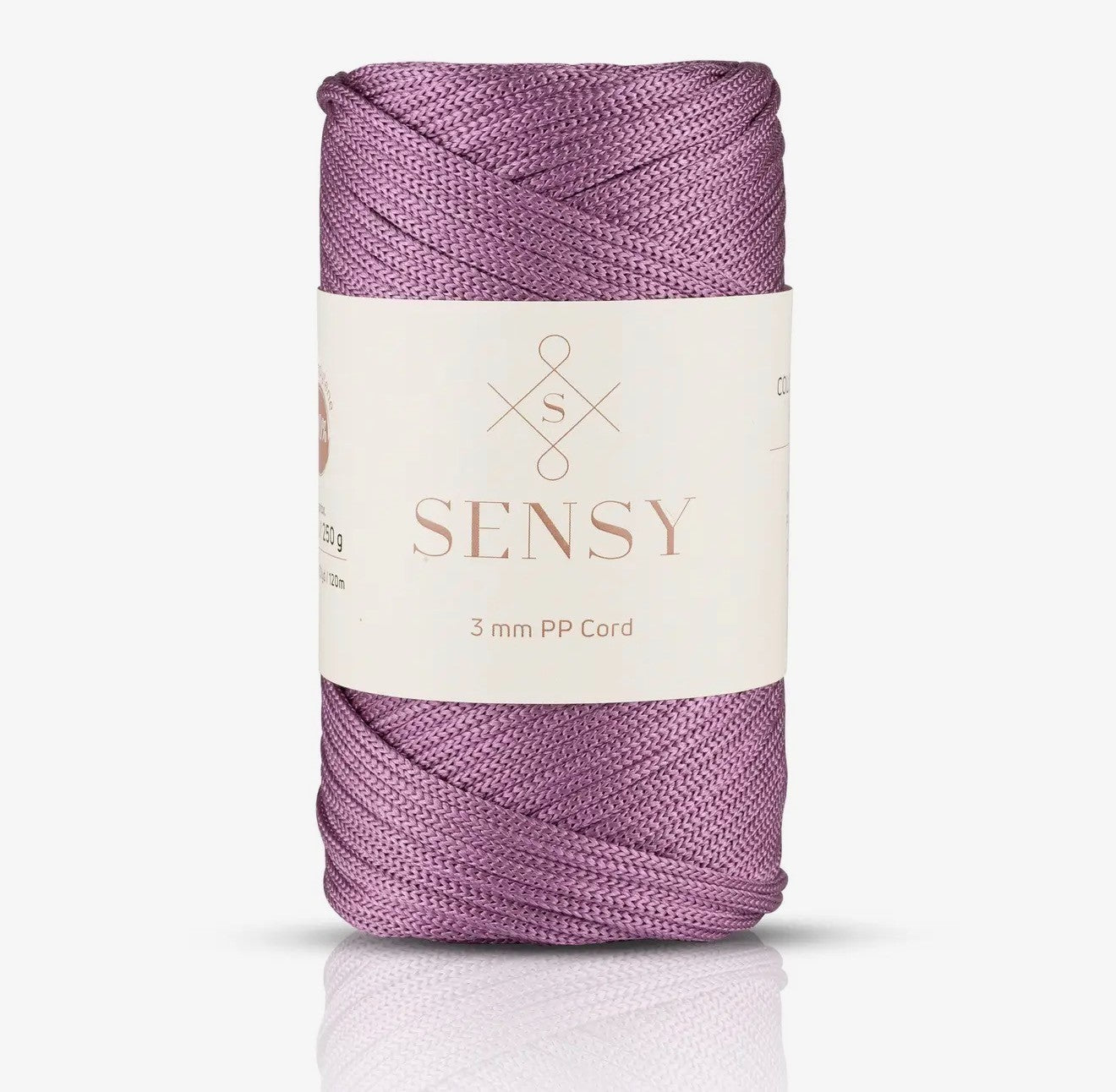 *Pre-Order* Sensy Premium 3mm - 131 Yards 100% Polyester Macrame Cord - The Yarn Geek