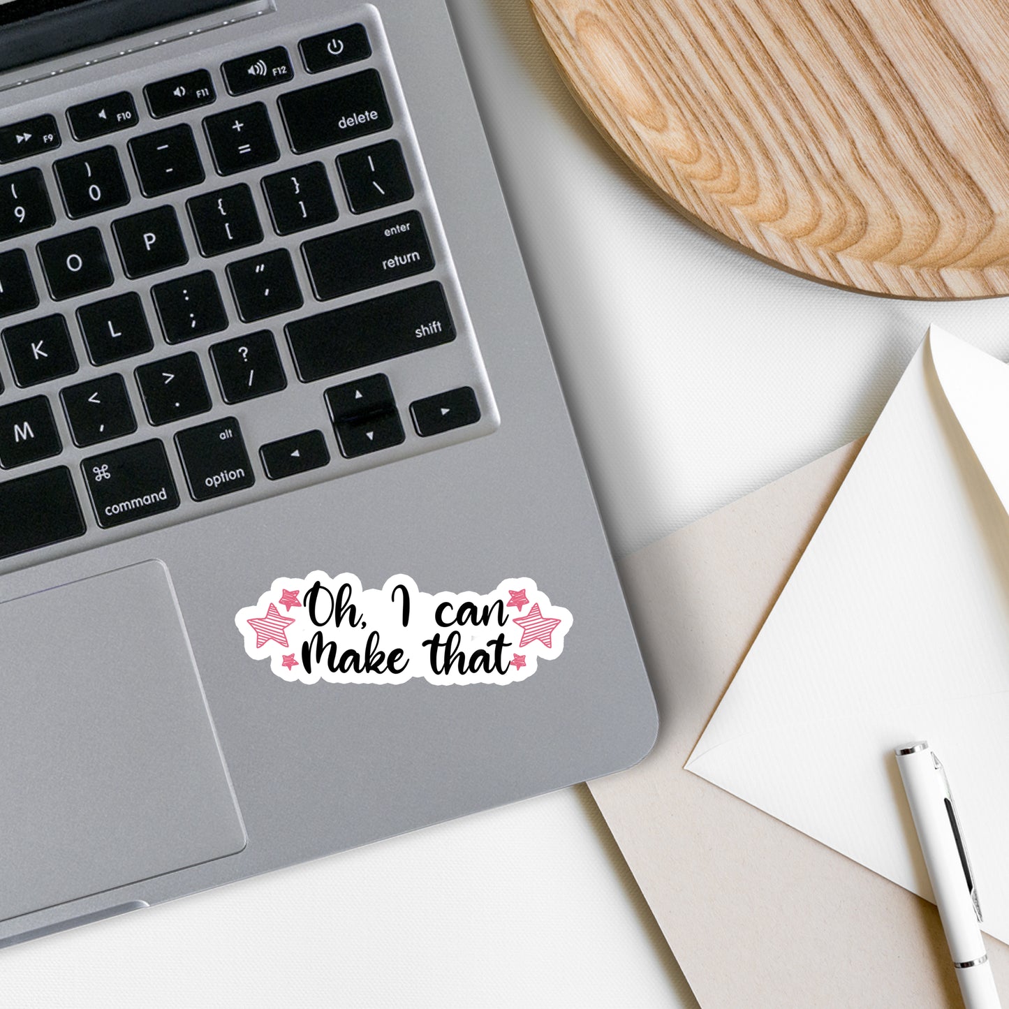 Oh, I Can Make That | Crafter | Waterproof Sticker | 3.5"