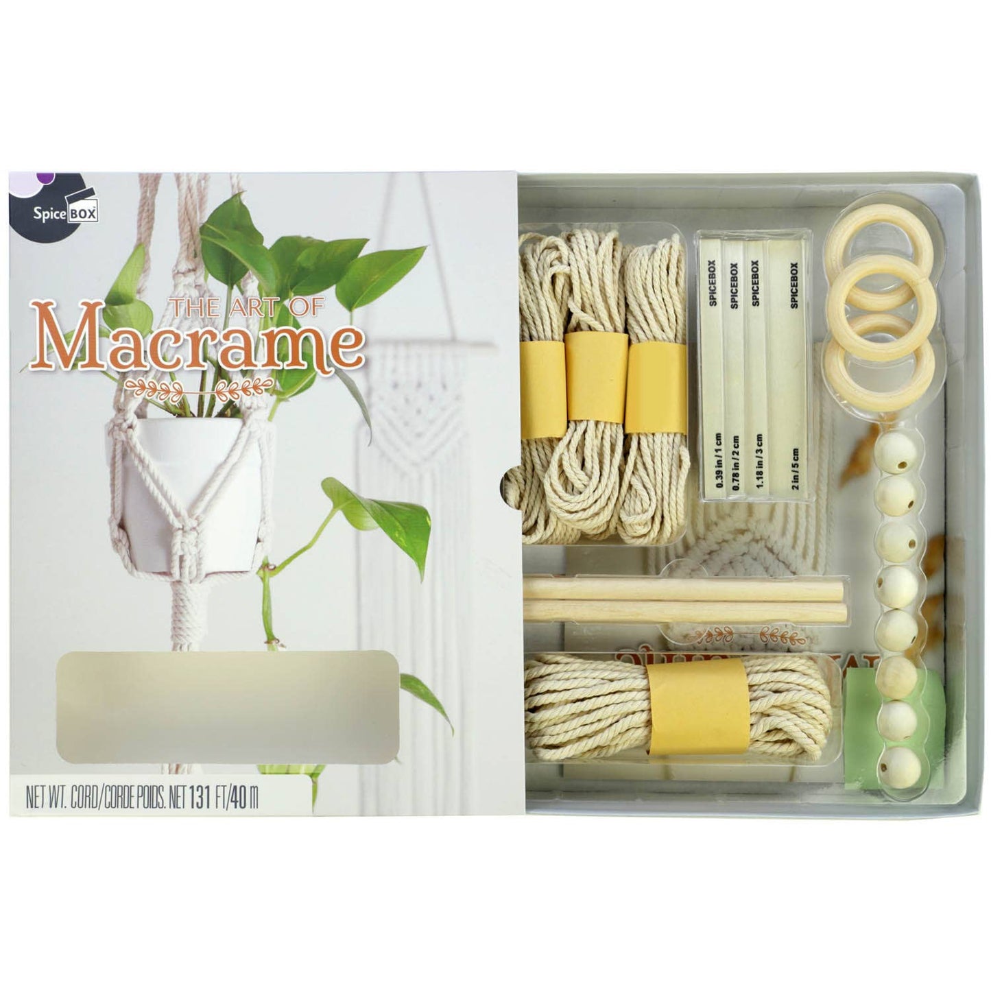 The Art Of Macrame Guidebook & Starter Kit