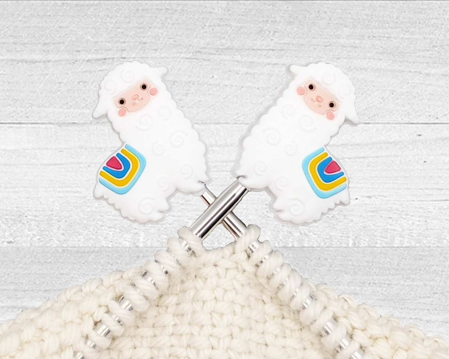 Llaughing Llamas Stitch Stoppers for Knitting