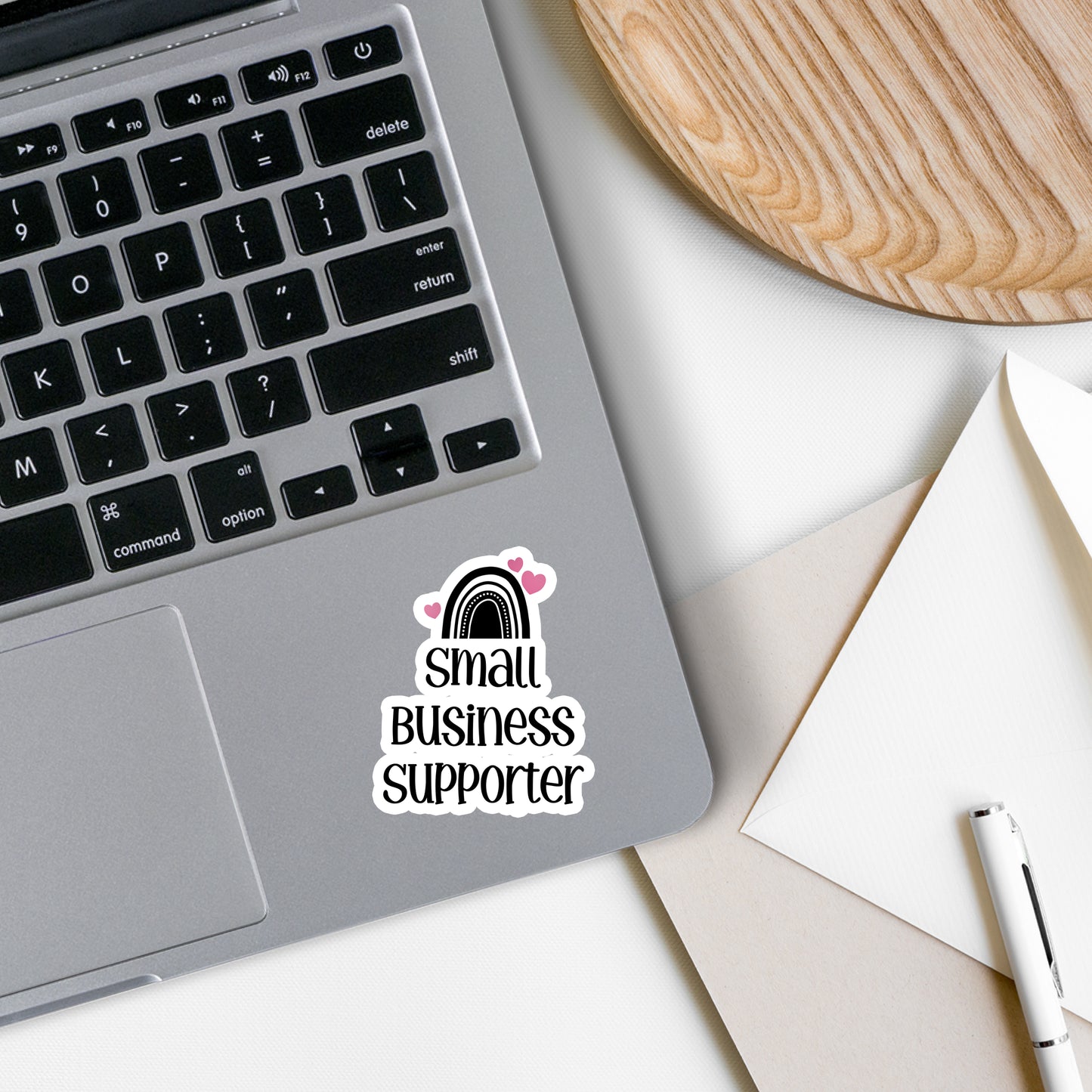 Small Business Supporter | Waterproof Vinyl Sticker | 2.8"