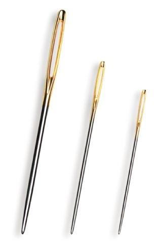 Kinki Amibari Yarn Darning Needles, Set of 3 (46mm, 55mm, 70mm)