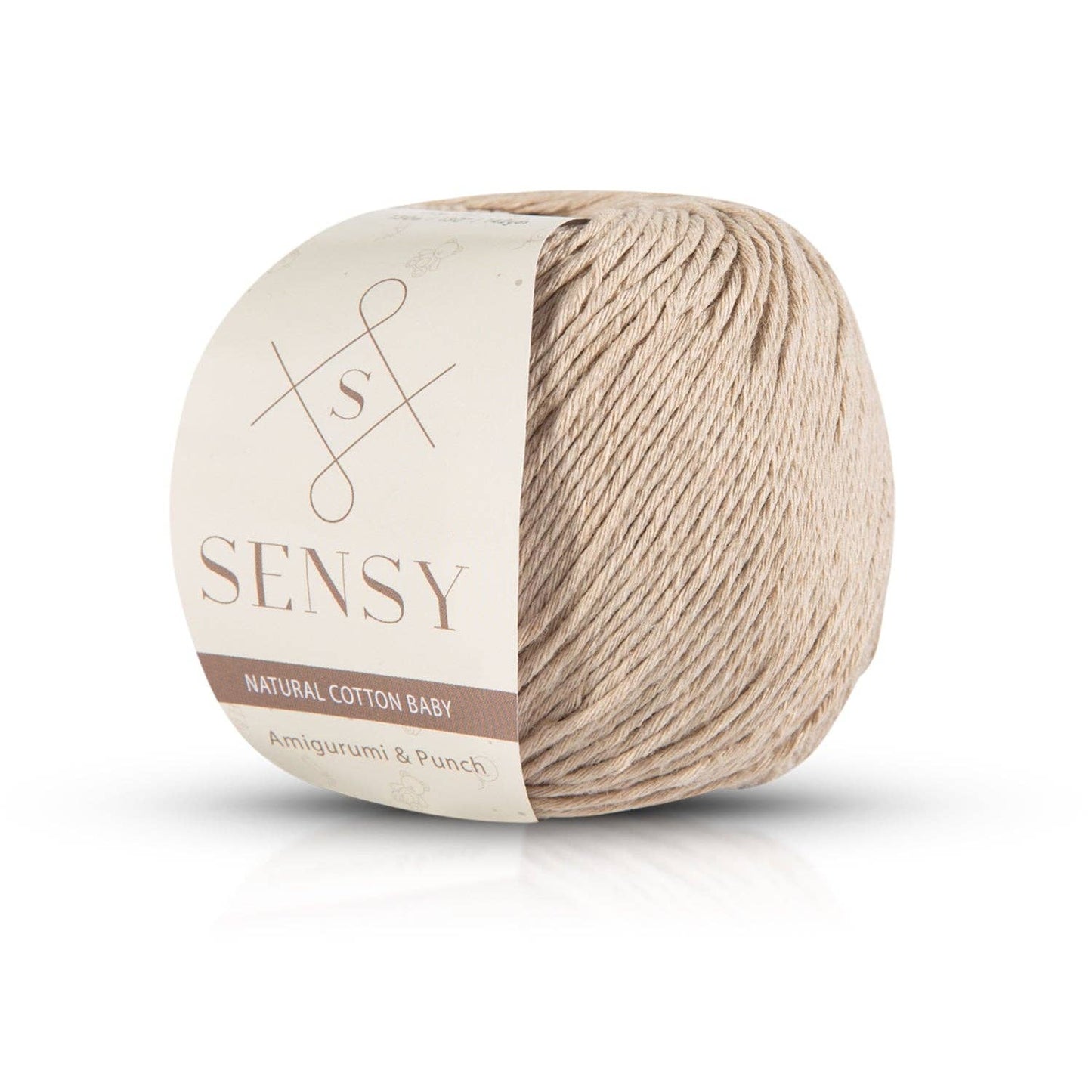 Sensy Premium 100% Soft Cotton Yarn for Amigurumi Knitting a