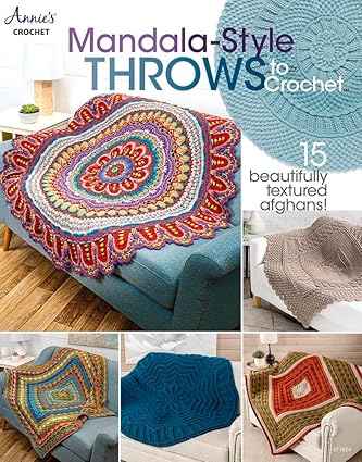 Mandala Style Throws to Crochet - The Yarn Geek