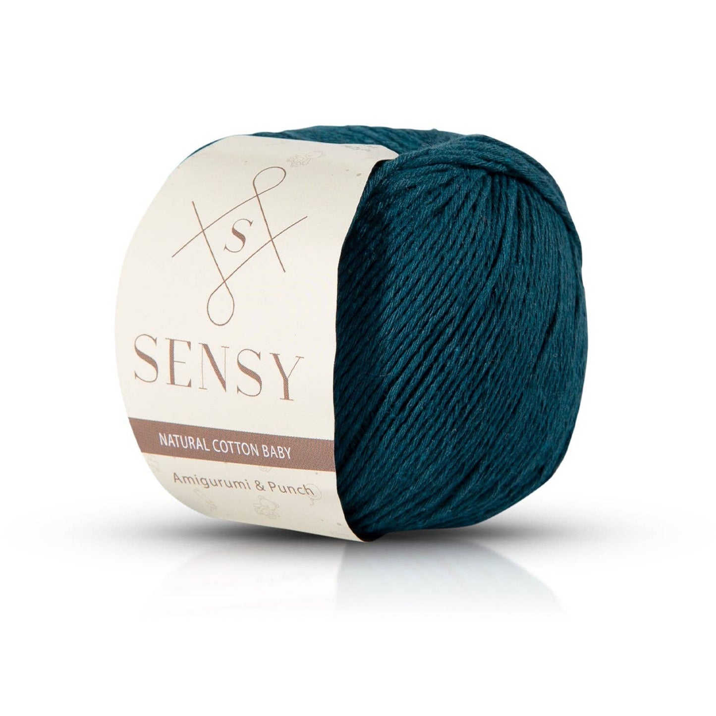 Sensy Premium 100% Soft Cotton Yarn for Amigurumi Knitting a