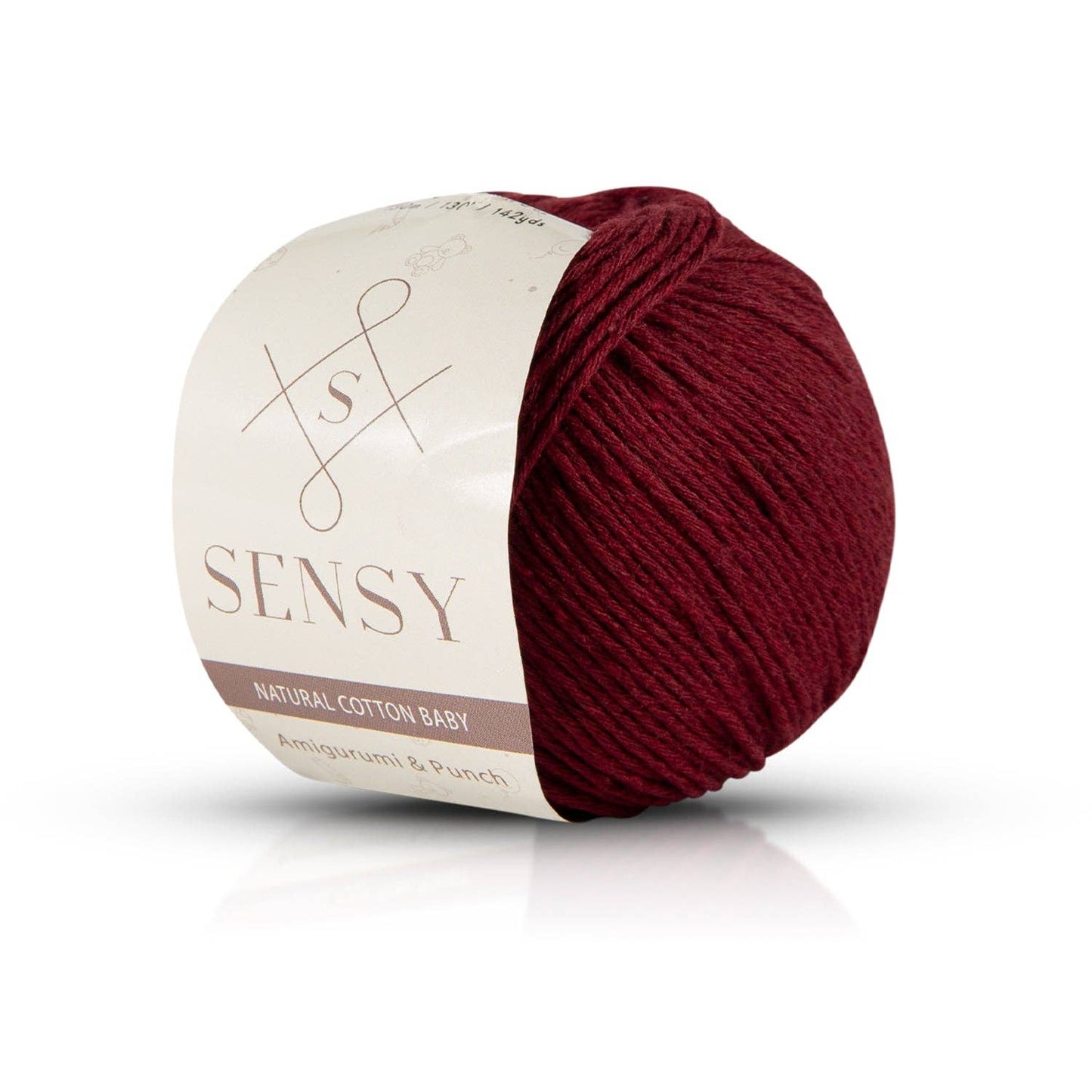 Sensy Premium 100% Soft Cotton Yarn for Amigurumi Knitting a
