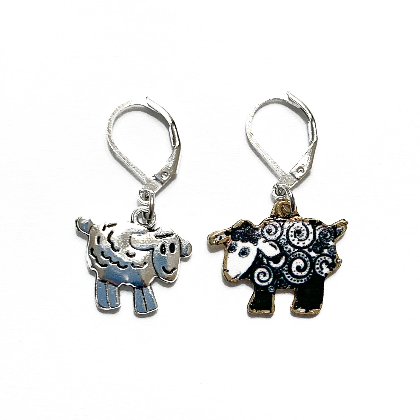 Sheep Locking Stitch Markers - Set of 6