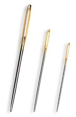 Kinki Amibari Yarn Darning Needles, Set of 3 (46mm, 55mm, 70mm) - The Yarn Geek