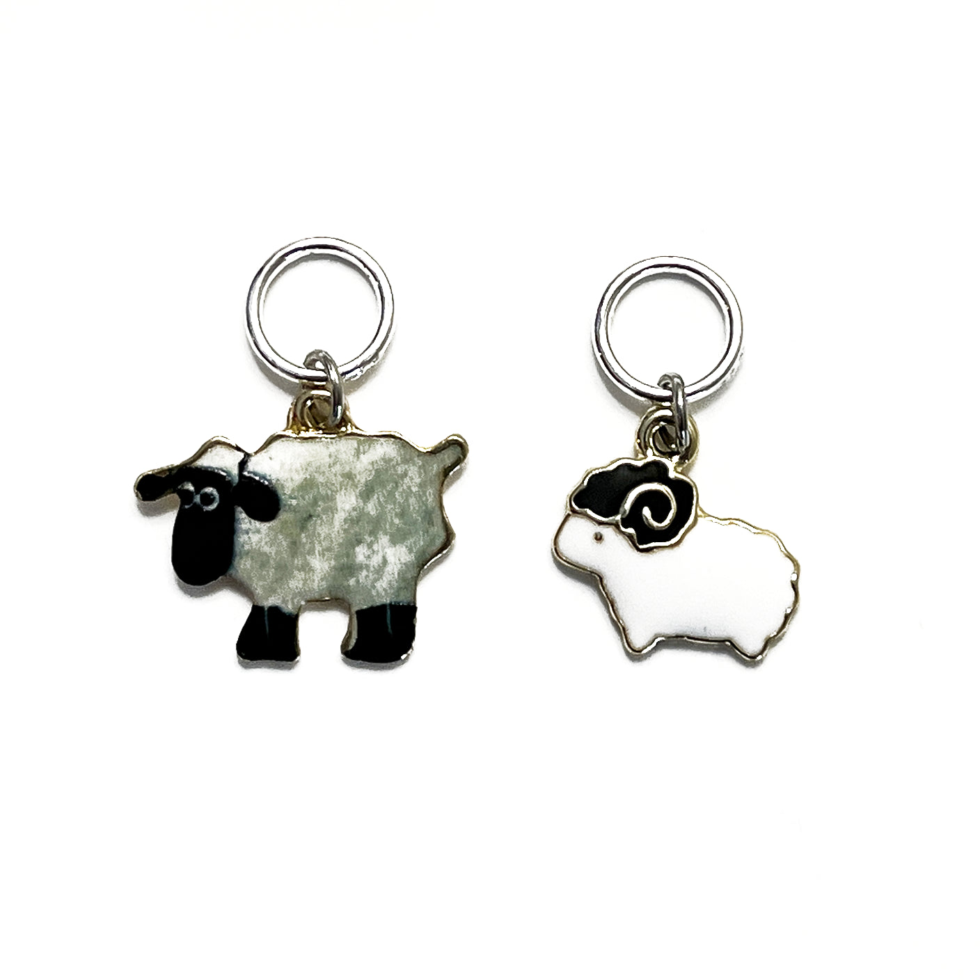 Sheep Stitch Markers - Set of 6