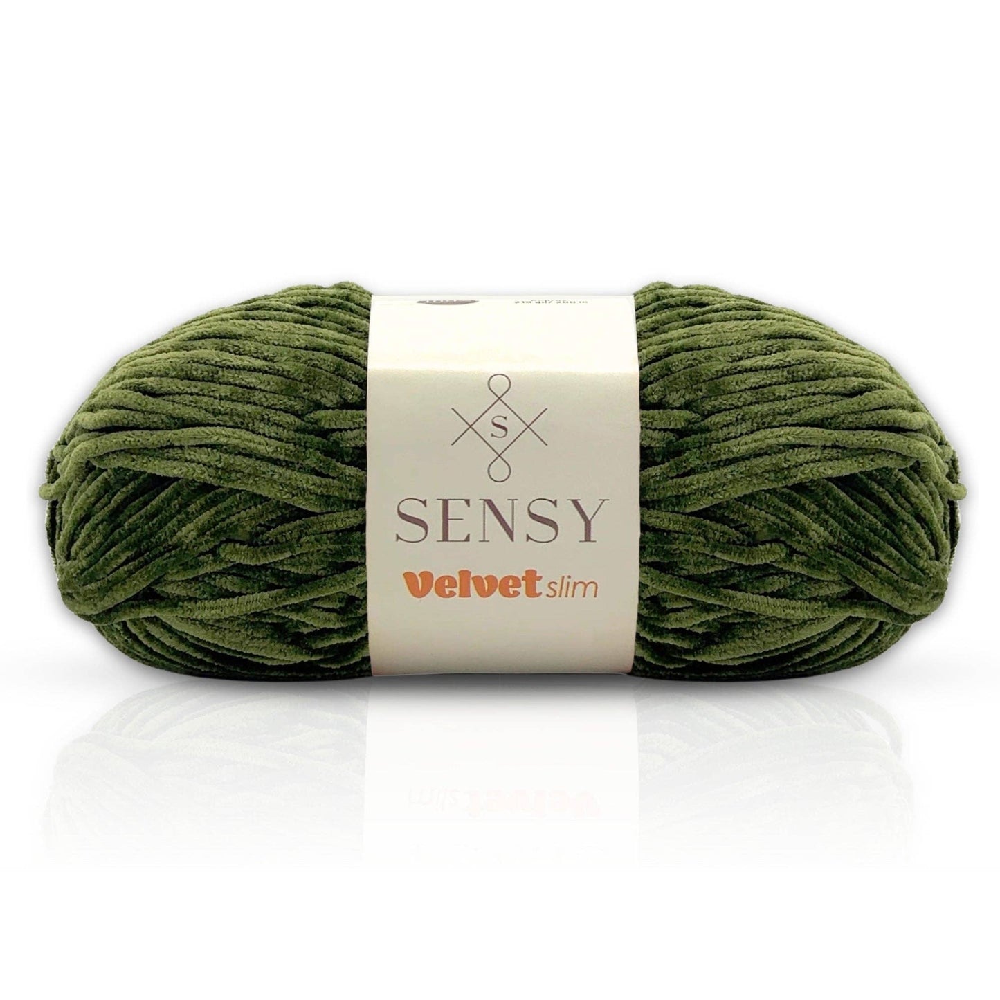 Sensy Velvet Slim Yarn, Amigurumi Yarn, 3.5 oz, 218 Yards, Gauge 3 Light