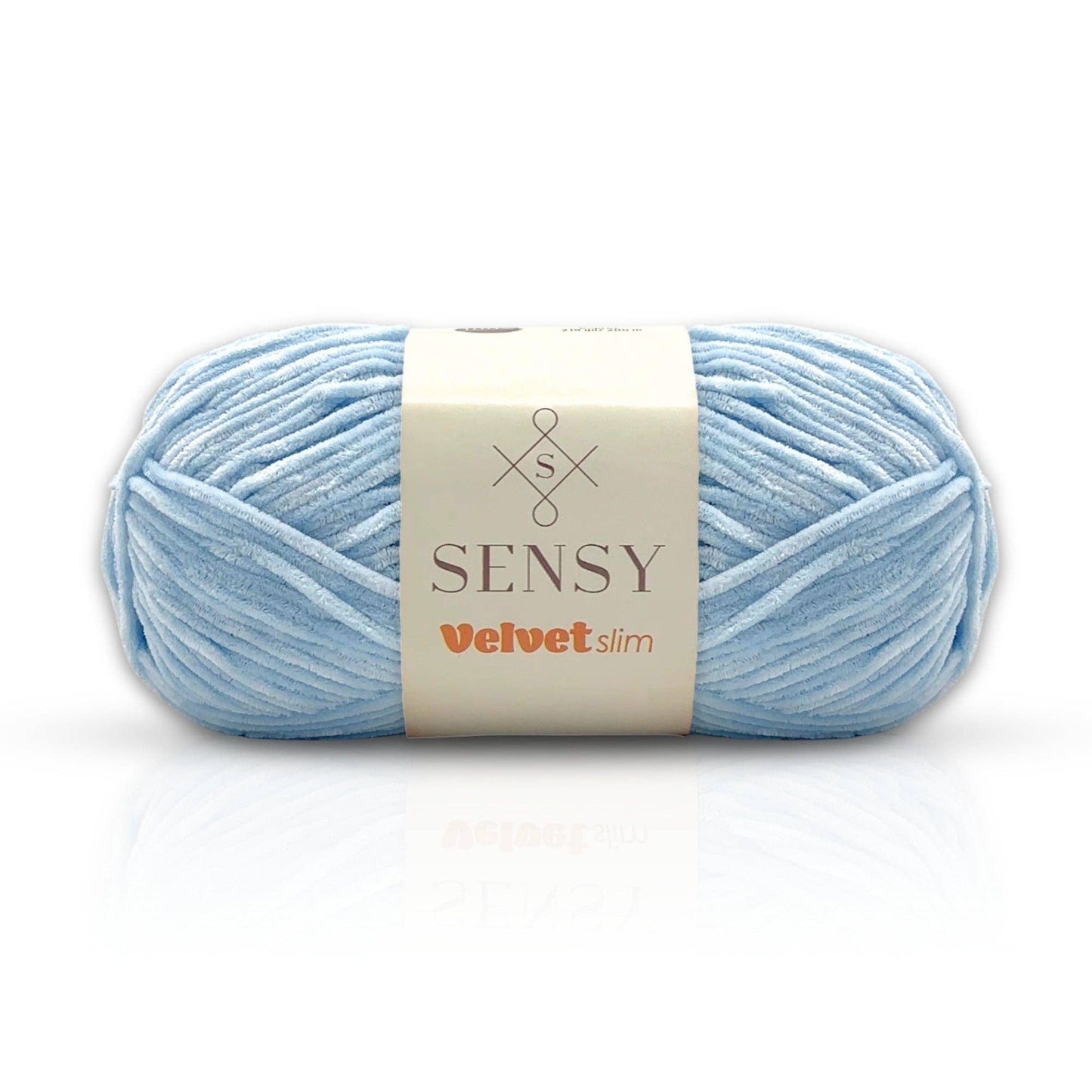 Sensy Velvet Slim Yarn, Amigurumi Yarn, 3.5 oz, 218 Yards, Gauge 3 Light: Purple