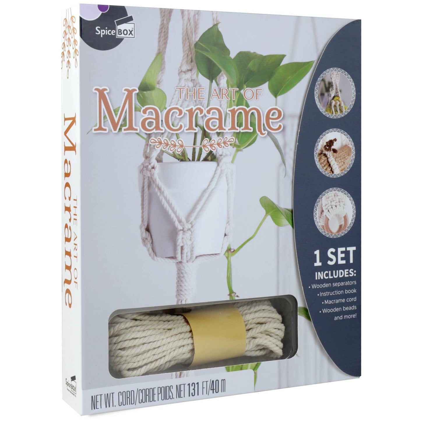The Art Of Macrame Guidebook & Starter Kit