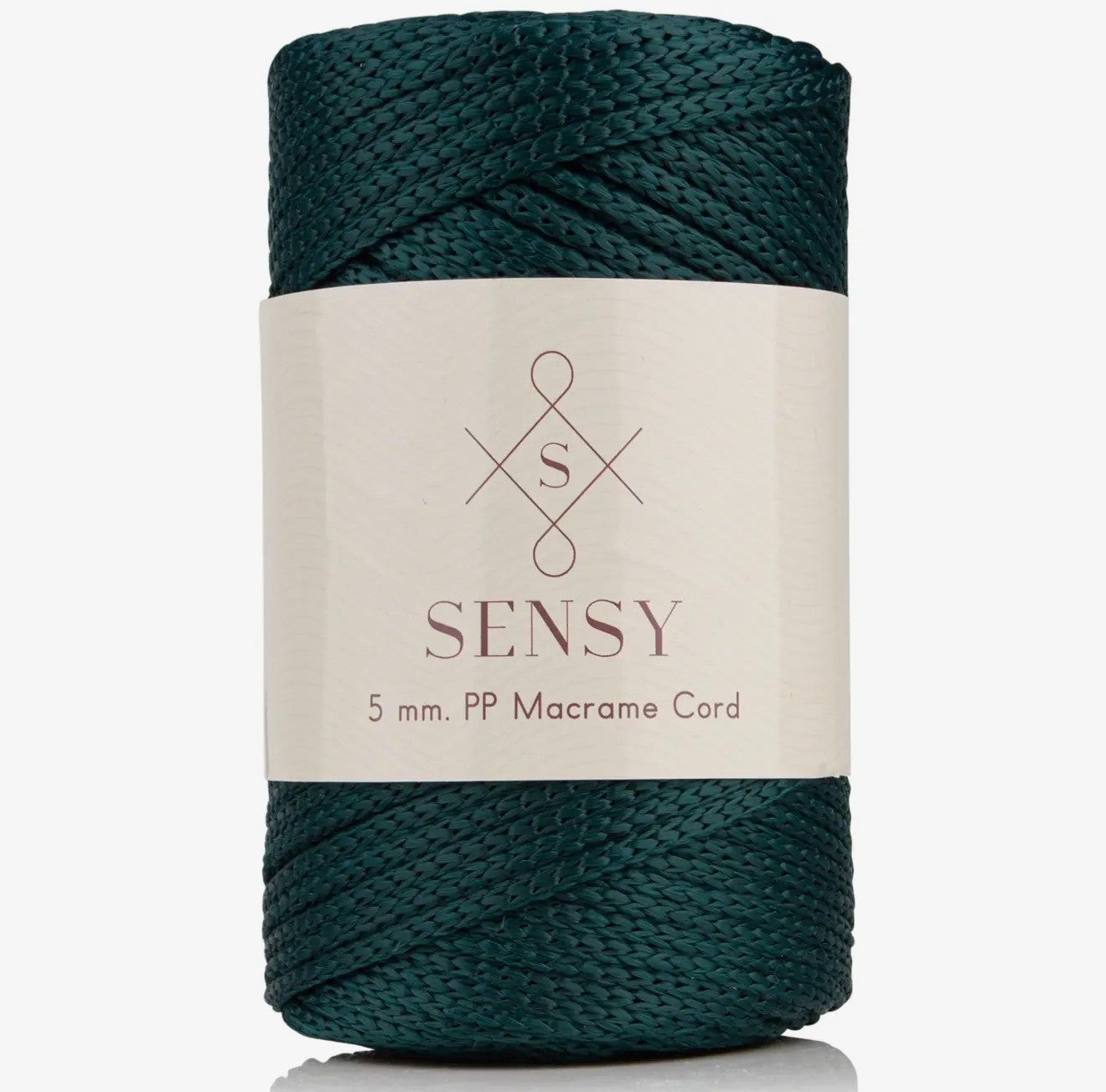 Sensy Premium 5mm - 104 Yards 100% Polyester Macrame Yarn - $25.97 - The Yarn Geek