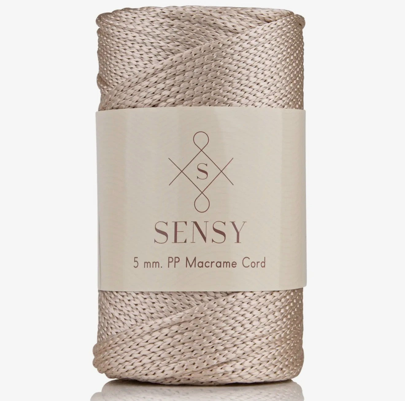 Sensy Premium 5mm - 104 Yards 100% Polyester Macrame Yarn - $25.97 - The Yarn Geek