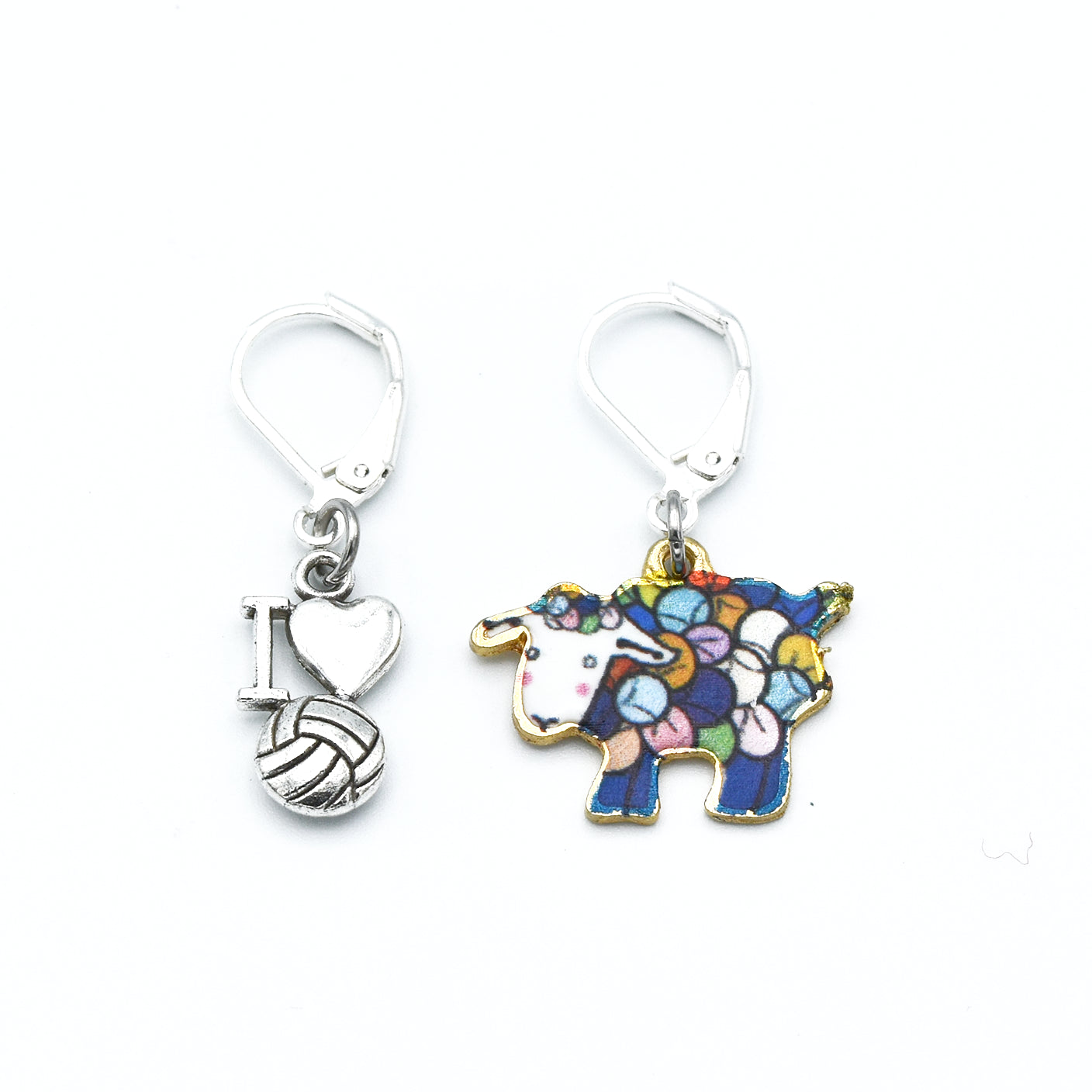 Sheep Locking Stitch Markers - Set of 6