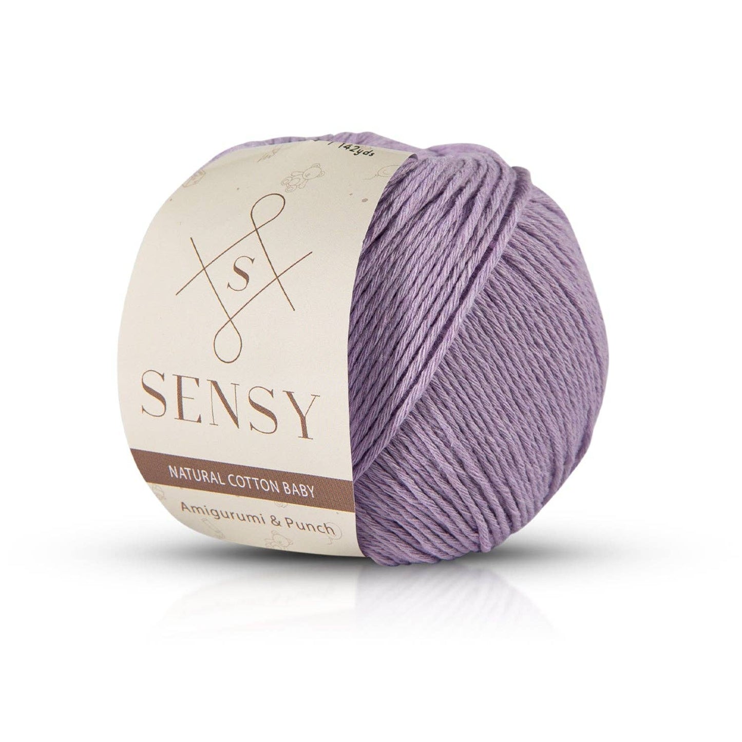 Sensy Premium 100% Soft Cotton Yarn for Amigurumi Knitting a