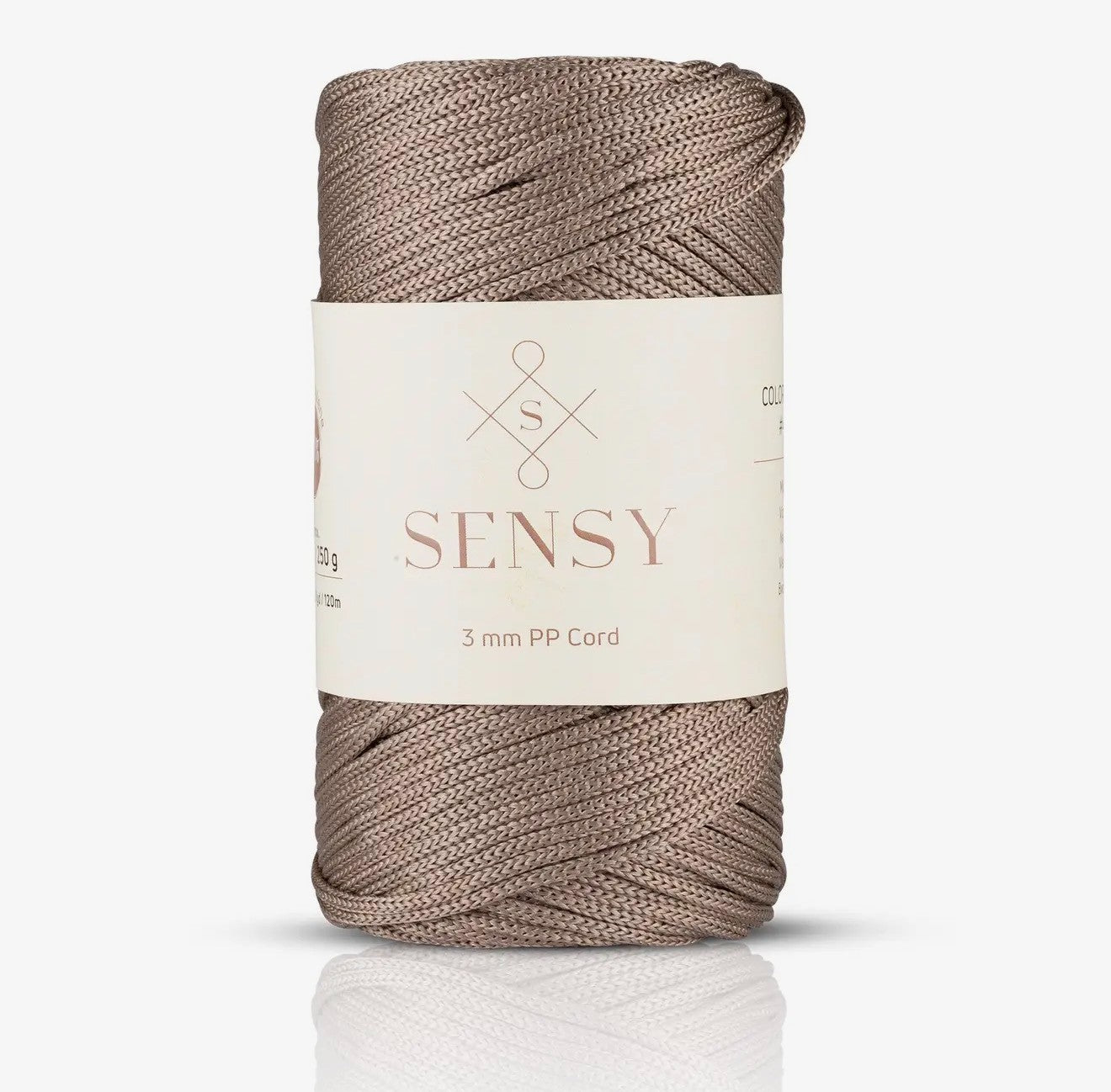 *Pre-Order* Sensy Premium 3mm - 131 Yards 100% Polyester Macrame Cord - The Yarn Geek