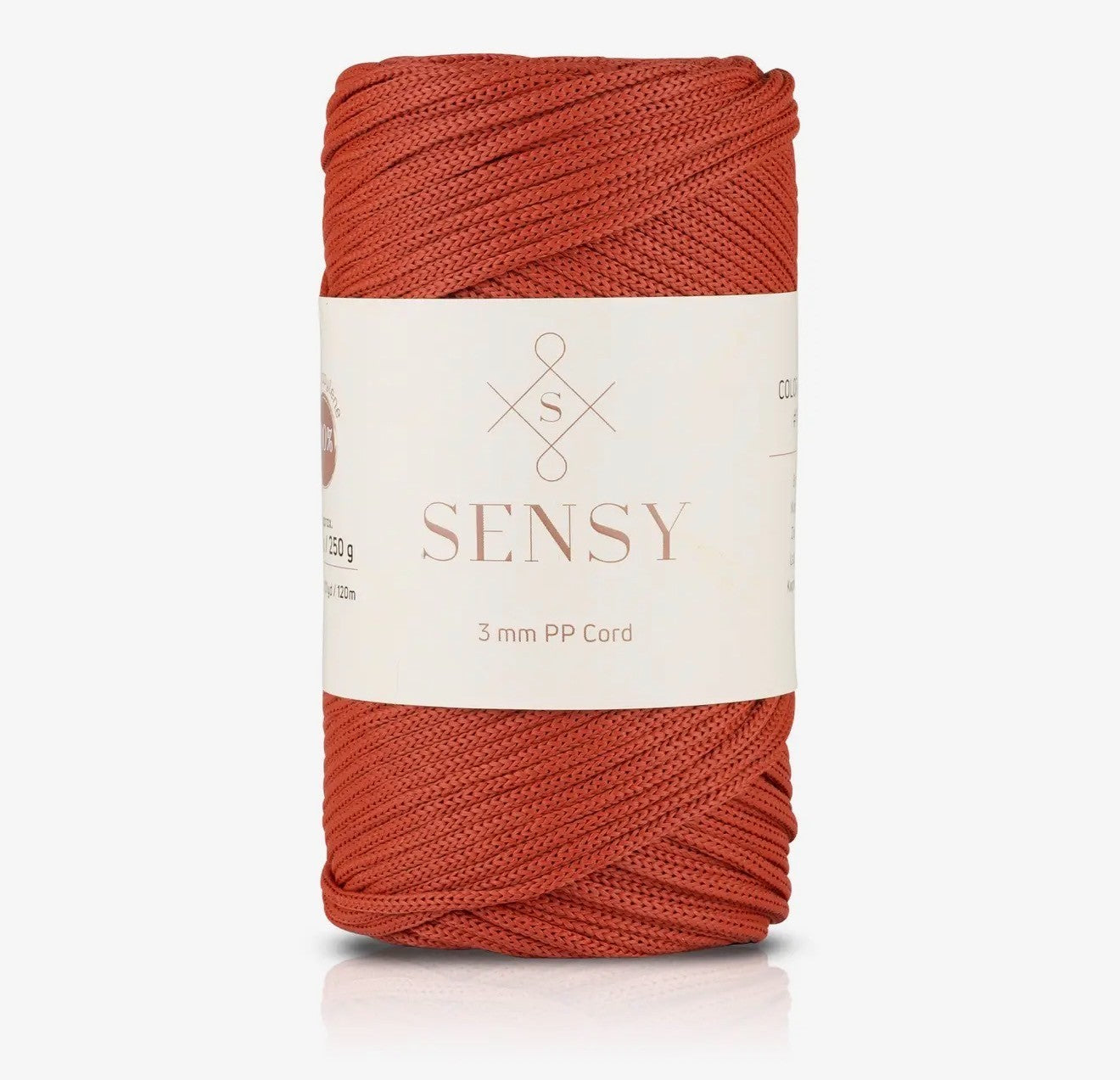 *Pre-Order* Sensy Premium 3mm - 131 Yards 100% Polyester Macrame Cord - The Yarn Geek