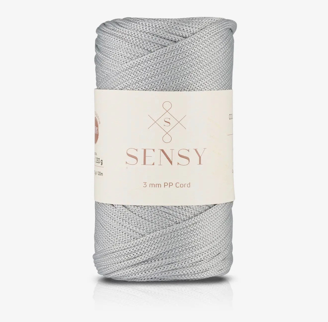 *Pre-Order* Sensy Premium 3mm - 131 Yards 100% Polyester Macrame Cord - The Yarn Geek