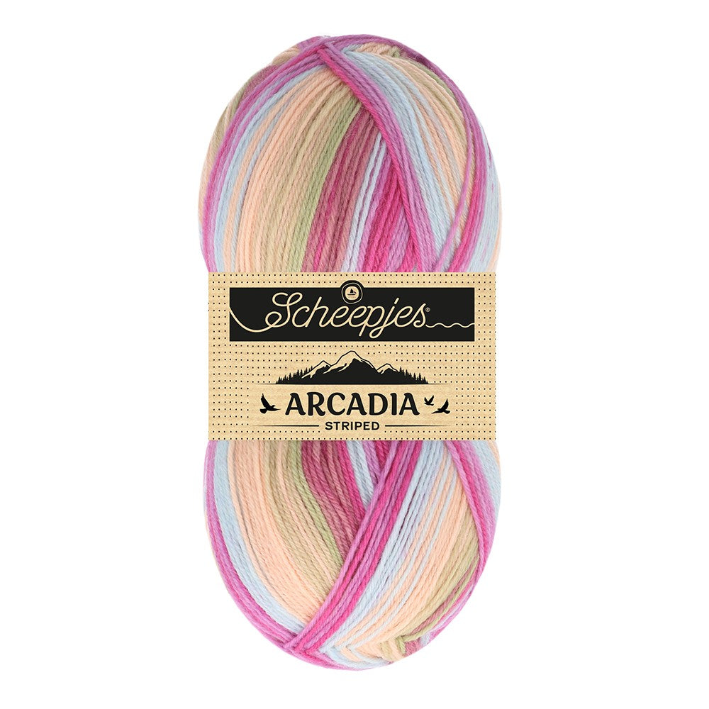 *Group Order* Scheepjes Arcadia Striped 100g