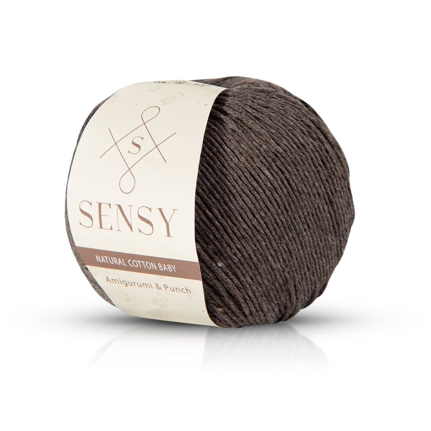 Sensy Premium 100% Soft Cotton Yarn for Amigurumi Knitting a